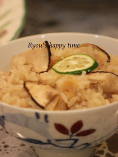 マツタケご飯-レシピのメイン写真
