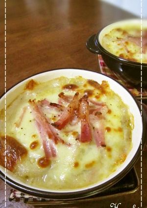 簡単♪ΩしめじΩと◎マカロニのグラタン◎-レシピのメイン写真