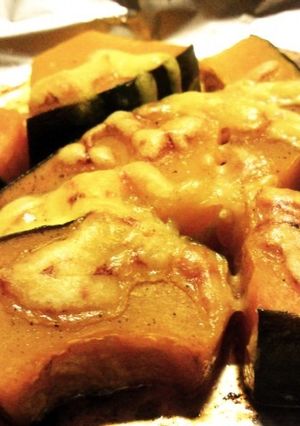 簡単！かぼちゃのマヨチーズ焼き。-レシピのメイン写真