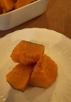 ほっくりかぼちゃのコンソメバター風味-レシピのメイン写真