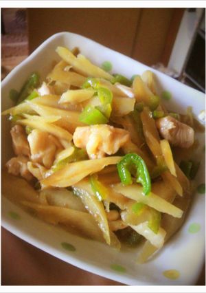 ごぼうと鶏肉の甘辛炒め-レシピのメイン写真