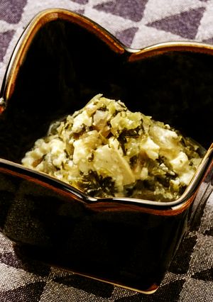 すぐきの白和え-レシピのメイン写真