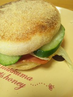 乗せて焼くだけ☆イングリッシュマフィン-レシピのメイン写真