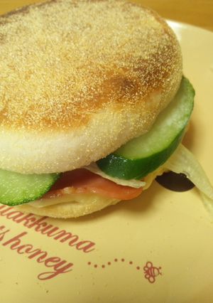 乗せて焼くだけ☆イングリッシュマフィン-レシピのメイン写真