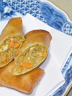 ピロシキ風カレー春巻き-レシピのメイン写真