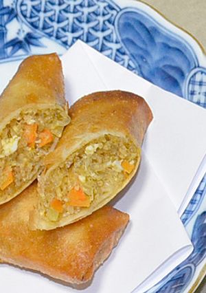 ピロシキ風カレー春巻き-レシピのメイン写真