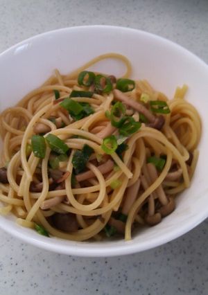 昆布茶がおいしい!しめじの和風パスタ☆-レシピのメイン写真