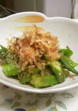 オクラの梅肉和え-レシピのメイン写真