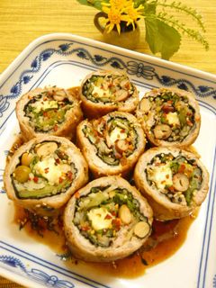 豚の照り焼きサラダロール-レシピのメイン写真