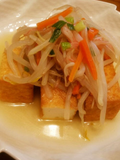 厚揚げの野菜あんかけ-レシピのメイン写真