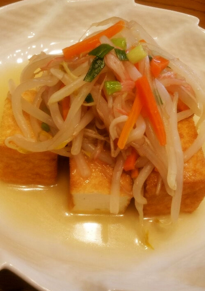 厚揚げの野菜あんかけ-レシピのメイン写真