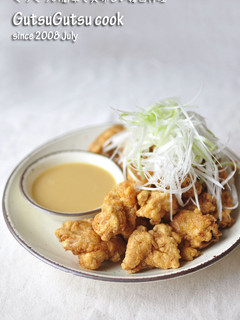 韓国料理ー唐揚げのネギ白髪のせ「パダク」-レシピのメイン写真