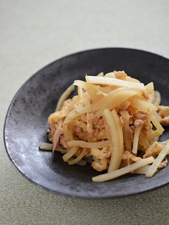 簡単ツナ缶がいい味出します!大根きんぴら-レシピのメイン写真