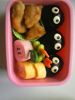 キャラ弁 簡単まっくろくろすけ-レシピのメイン写真