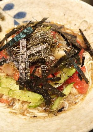 和風トマト冷製そうめん-レシピのメイン写真