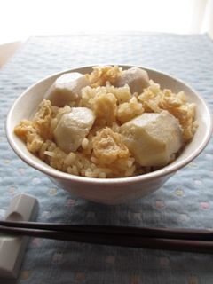 秋の味 里芋おこわ-レシピのメイン写真