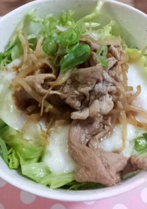 つるっとトロ豚丼。-レシピのメイン写真