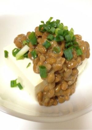 簡単乗せるだけ☆豆腐on納豆♪-レシピのメイン写真