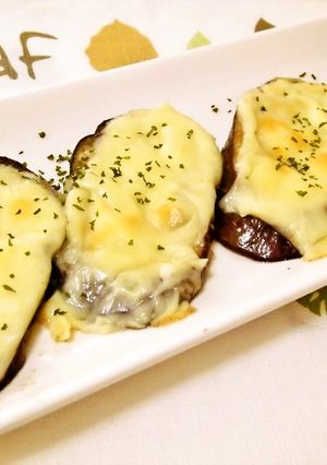 簡単おいしい♪茄子のチーズ焼き-レシピのメイン写真