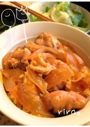 簡単☆楽らく親子丼～♬-レシピのメイン写真