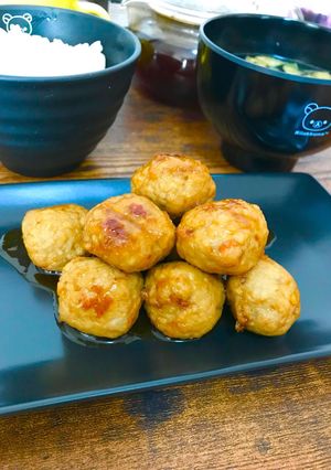 つくねの照り焼き-レシピのメイン写真