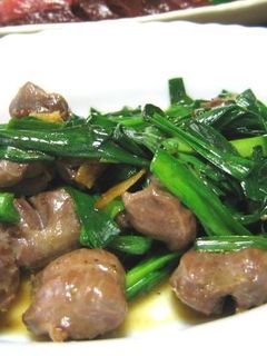 砂肝とニラの炒めもの~にんにく風味-レシピのメイン写真