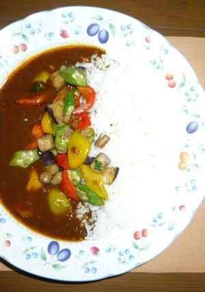 夏野菜たっぷりカレー-レシピのメイン写真