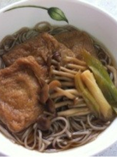 きつね蕎麦-レシピのメイン写真