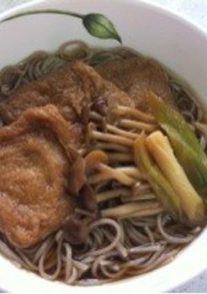 きつね蕎麦-レシピのメイン写真