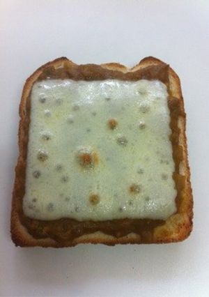 トーストでキーマカレーのリメイク-レシピのメイン写真