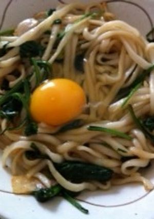釜玉うどんバターしょうゆ-レシピのメイン写真