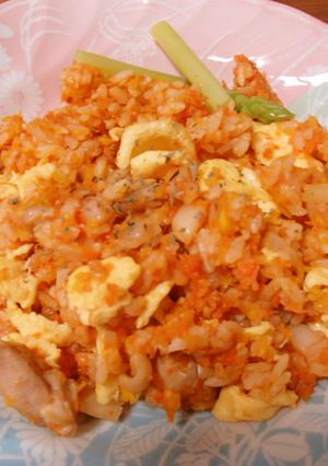 にんじんたっぷりチキンライス-レシピのメイン写真
