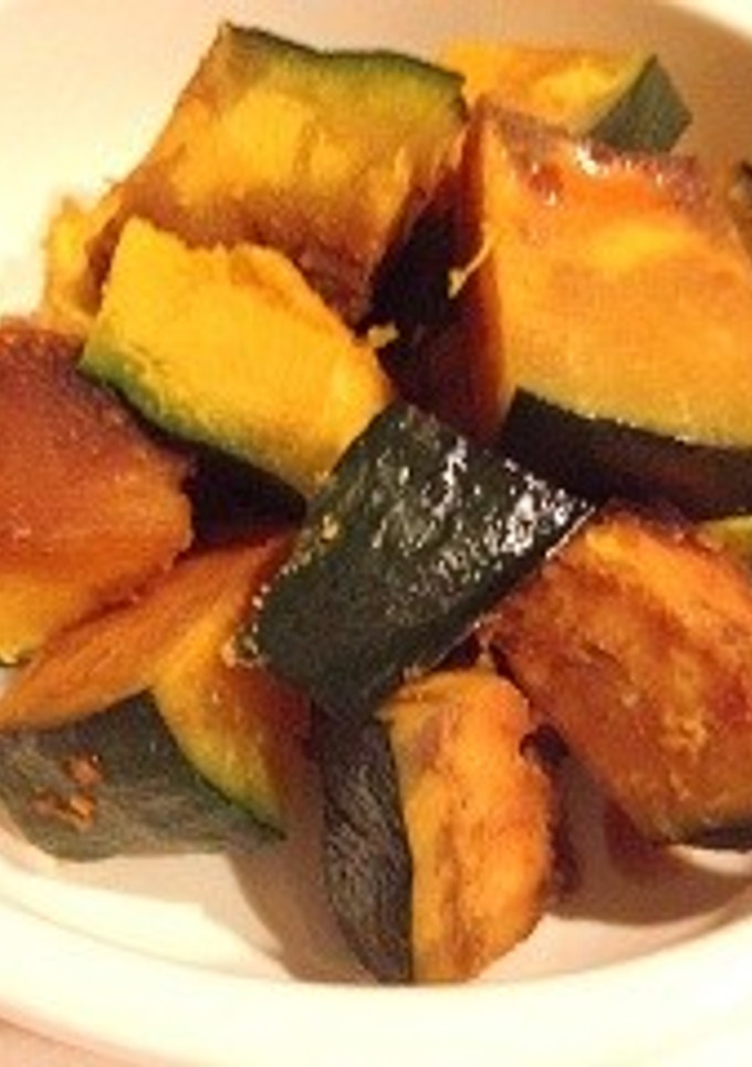簡単かぼちゃの甘煮-レシピのメイン写真