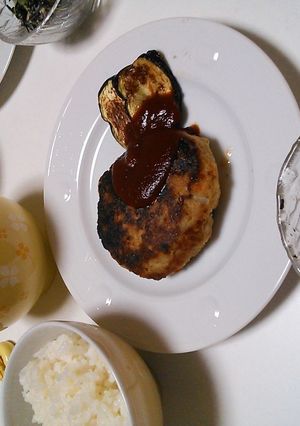 高野豆腐のチーズインハンバーグ-レシピのメイン写真