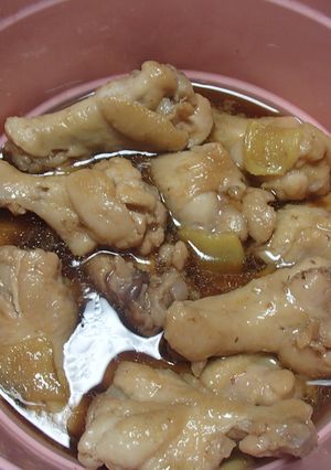 レンジ圧力鍋で手羽元煮-レシピのメイン写真