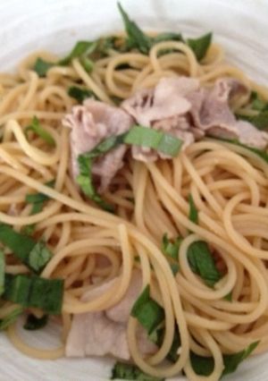 空芯菜のパスタ-レシピのメイン写真