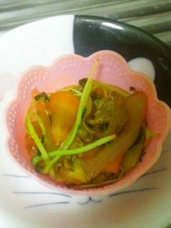 牛肉と豆苗の野菜炒め-レシピのメイン写真