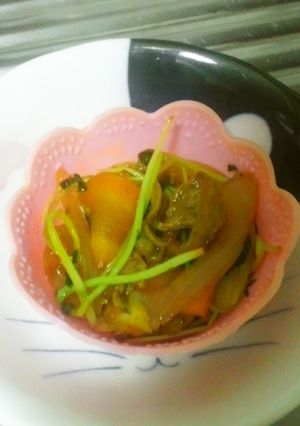 牛肉と豆苗の野菜炒め-レシピのメイン写真