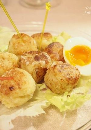 ポテトサラダの余りで♪タラコロッケ♪-レシピのメイン写真