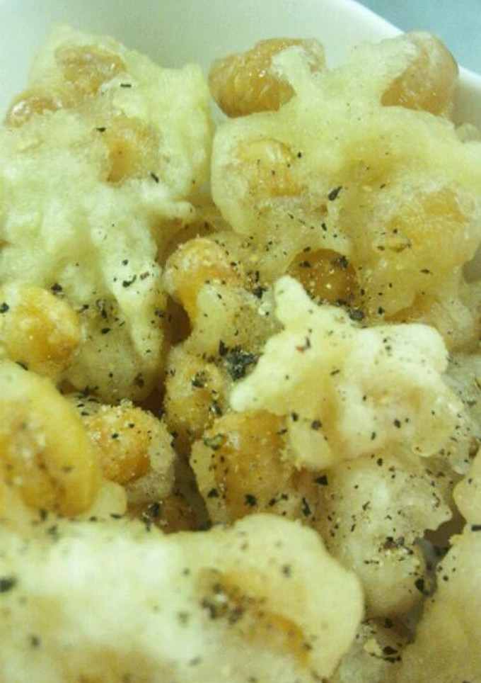 うちの定番!!小粒大豆のてんぷら♪-レシピのメイン写真