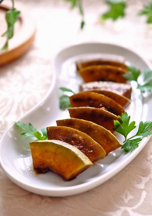 お弁当に味浸み旨い！南瓜のソー酢マリネ☆-レシピのメイン写真
