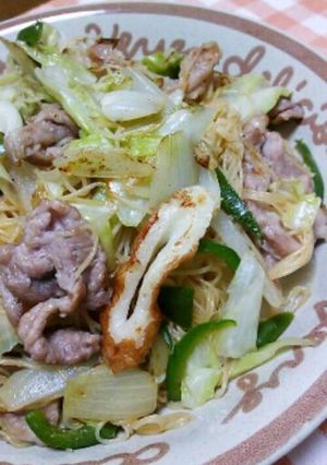 焼きビーフン～(⌒‐⌒)-レシピのメイン写真