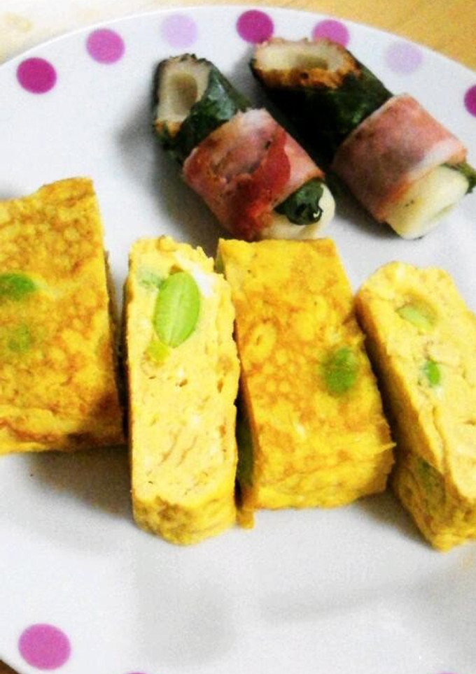枝豆入りだし巻き卵-レシピのメイン写真