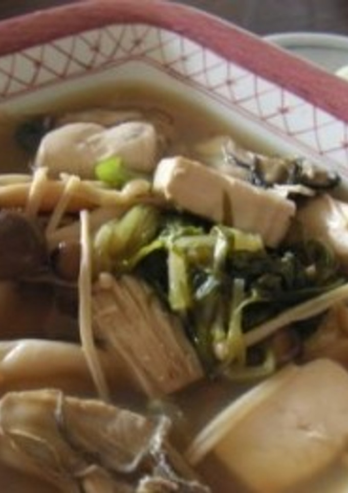 牡蠣と豆腐の鍋風煮物-レシピのメイン写真