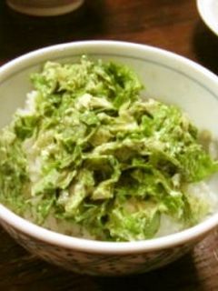 レタス丼-レシピのメイン写真
