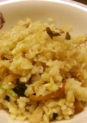 干物の残りで作る鯵チャーハン-レシピのメイン写真