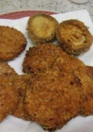 椎茸のフライとジャガイモのフライ-レシピのメイン写真