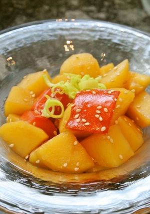 簡単♪韓国風甘辛じゃがいも煮-レシピのメイン写真