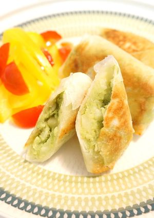 春巻きの皮で☆アボカドのコロッケ風-レシピのメイン写真