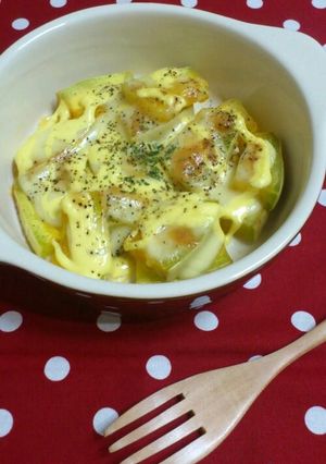 簡単一品*カボチャのマヨチーズ焼き-レシピのメイン写真